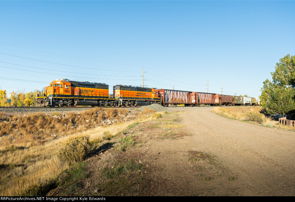 BNSF SD40-2 #1653